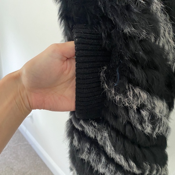 Marc by Marc Jacobs Rabbit Fur Vest - Picture 6 of 10